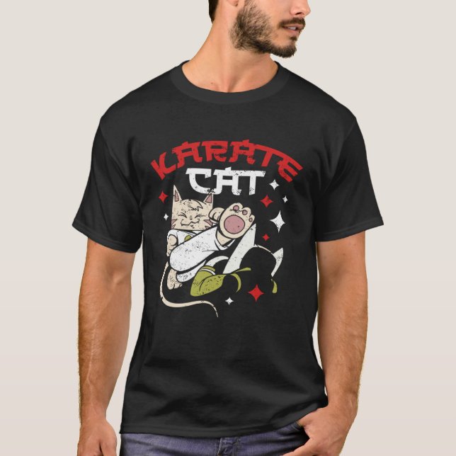 Karate Cat T-Shirt (Front)