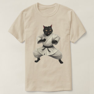 Karate Cat  T-Shirt