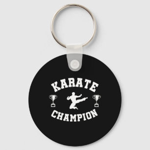 Karate Champion Key Ring