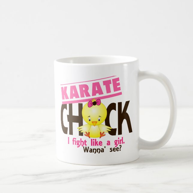 Karate Chick 1 Coffee Mug (Right)