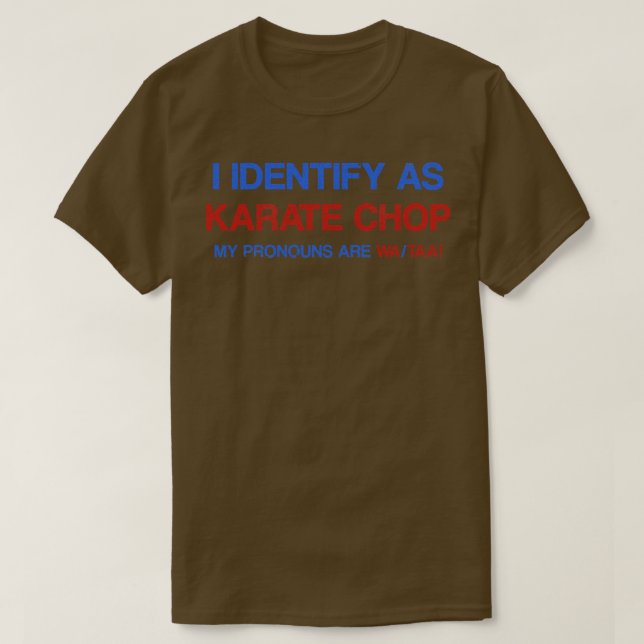 Karate Chop T-Shirt (Design Front)