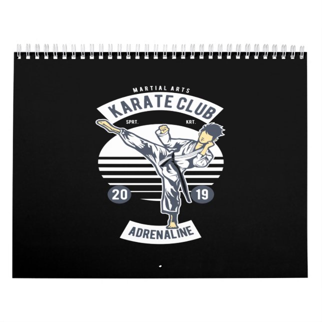 karaté club adrénaline calendar (Cover)