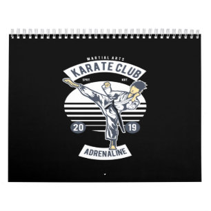 karaté club adrénaline calendar