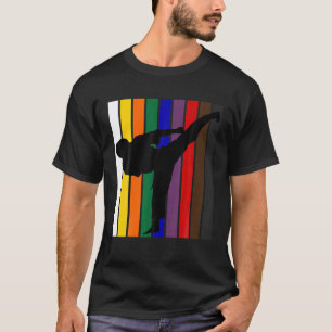 Karate Colour Belts Karateka Fighter Martial Arts T-Shirt