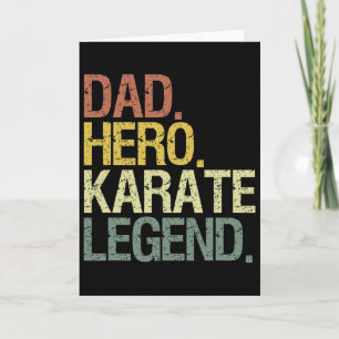 Karate Dad Card