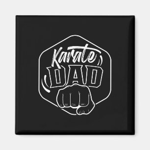 Karate Dad Coach Fighter Belt Martial Arts  Magnet