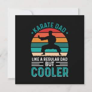 Karate Dad Invitation