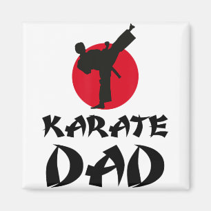 Karate Dad Martial Arts Magnet