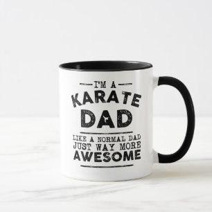 Karate Dad Mug (Black)