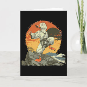 Karate Duck Kickboxing Jiu-jitsu Sunset Mma Martia Card