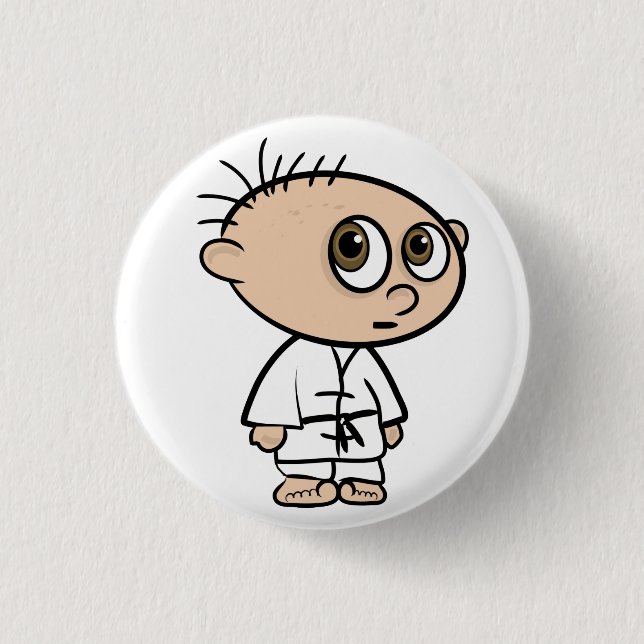 Karate Dude Button (Front)