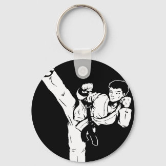 karate empty hand key ring