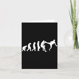 Karate Evolution Taekwondo Ju-Jutsu Kung-Fu Karate Card