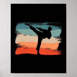 Karate Fan Article Martial Arts Accessories Traini Poster