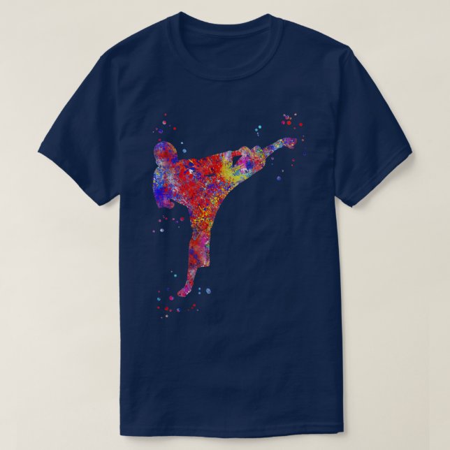 Karate fighter boy T-Shirt (Design Front)