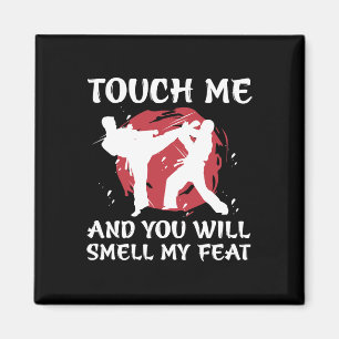 Karate Fighter Boy Youth Men Japanese Martial Arts Magnet