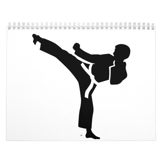Karate fighter calendar (Cover)