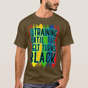Karate Fighter Gift Black Belt Karate T-Shirt