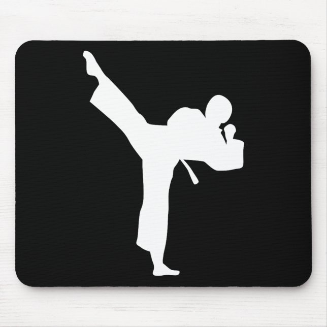 Karate Fighter  Mouse Pad (Front)