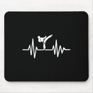 Karate Frequency  Mouse Pad