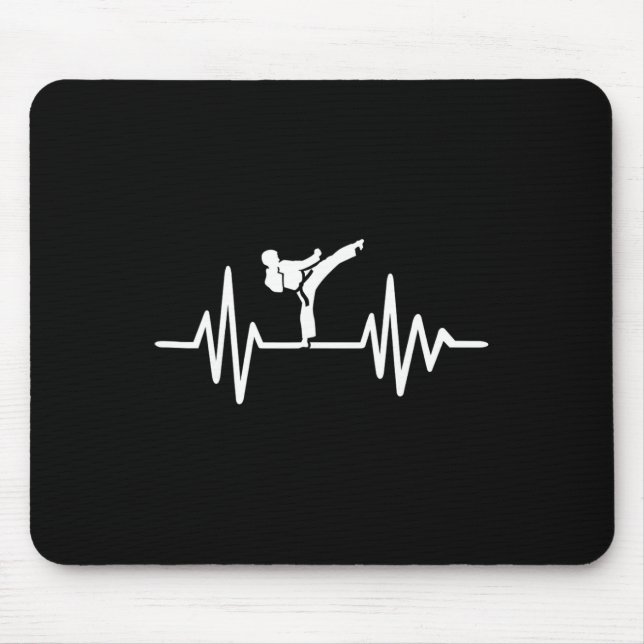 Karate Frequency  Mouse Pad (Front)