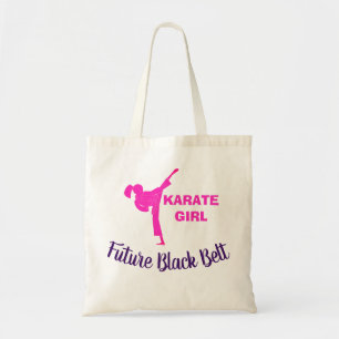 Karate Girl Future Black Belt Tote Bag