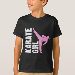 Karate Girl Martial Arts Girls Self Defence Cute T-Shirt