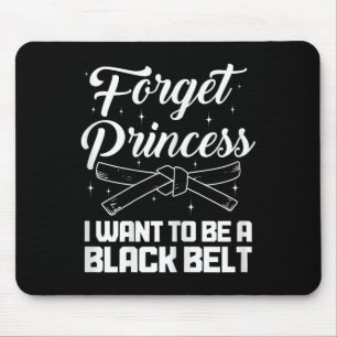 Karate Girl Martial Arts Mma Jiu Jitsu Kick Boxing Mouse Pad