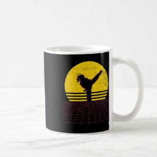 Karate Girl Vintage  Coffee Mug