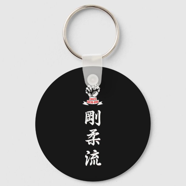 Karate Goju Ryu  Key Ring (Front)
