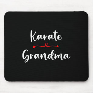 Karate Grandma For Karate Sport Lover Mothers Day Mouse Pad