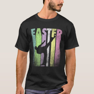 Karate Happy Easter Funny Spring Fun Holiday T-Shirt