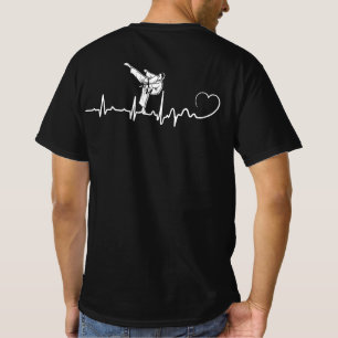 Karate Heartbeat - Perfect Martial Arts Karate T-Shirt
