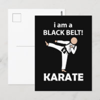 Karate I am A Black Belt Karate