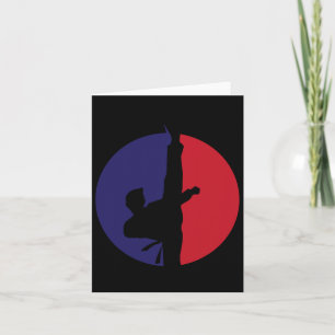 Karate Icon  Card