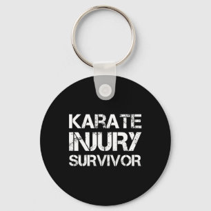 Karate Injury Survivor Key Ring