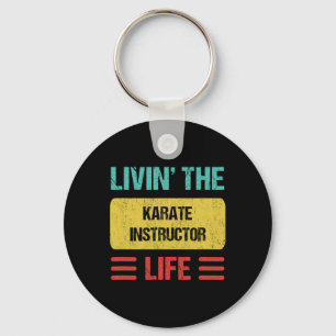 Karate Instructor  Key Ring