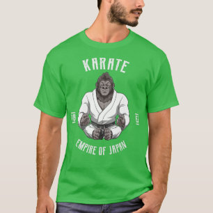 Karate Japan Okinawa Gorilla Karate Japanese Mart T-Shirt