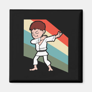 Karate Judo Jujutsu Taekwondo Kickboxing Dabbing D Magnet