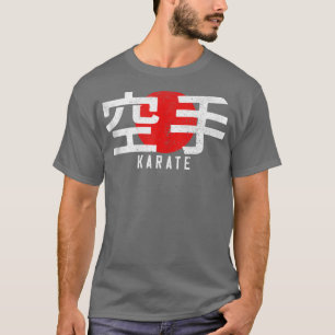 Karate Kanji Martial Arts Japan GYM Dojo Japanese  T-Shirt