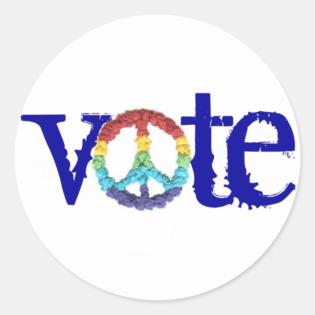 Karate Kat "vote" sticker (Front)