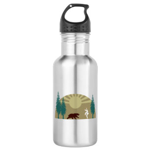 Karate Kick Bear 532 Ml Water Bottle