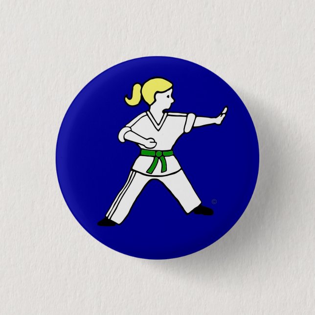 Karate Kid 12 Button (Front)