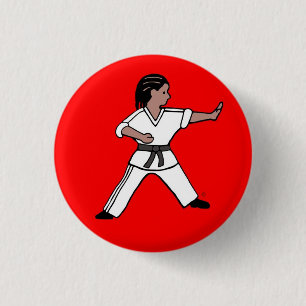 Karate Kid 1 pinback button