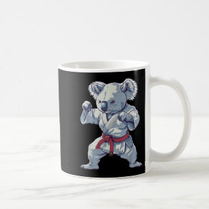 Karate Koala Motif Taekwondo Jiu-Jitsu MMA Coffee Mug