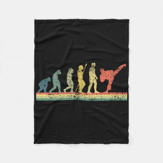 Karate Kung Fu Material Arts  Fleece Blanket