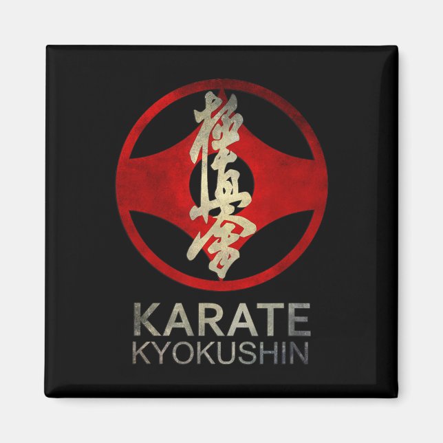 Karate Kyokushin  Magnet (Front)