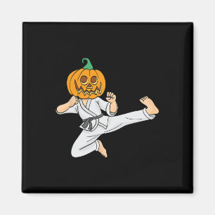 Karate Lazy Halloween Costume Cool Martial Arts Pu Magnet