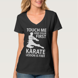 Karate Lesson Karateka Martial Arts Teacher Instru T-Shirt