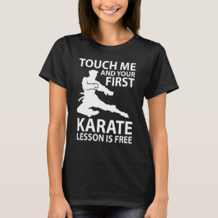 Karate Lesson Karateka Martial Arts Teacher Instru T-Shirt